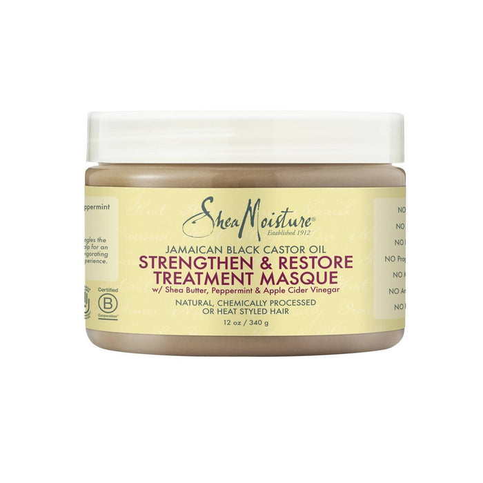 SheaMoisture Jamaican Black Castor Oil Strengthen & Restore Hair Mask - 12oz