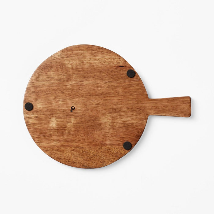 Wooden Mini Round Serve Board with Handle - Figmint