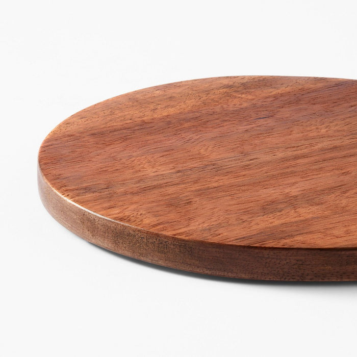 Wooden Mini Round Serve Board with Handle - Figmint