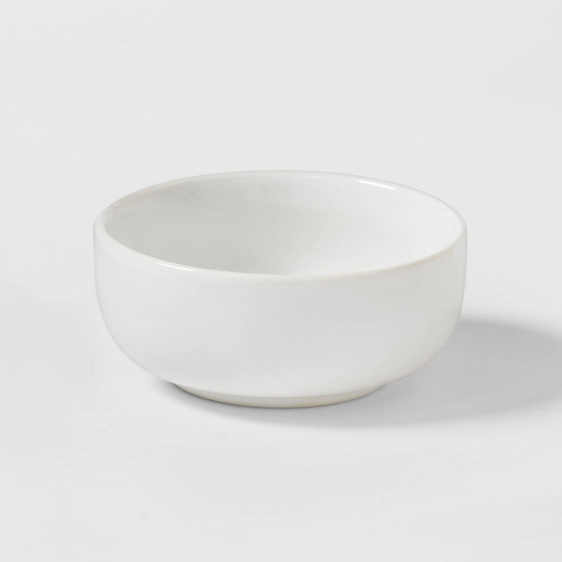 3oz Porcelain Dip Bowl White - Threshold