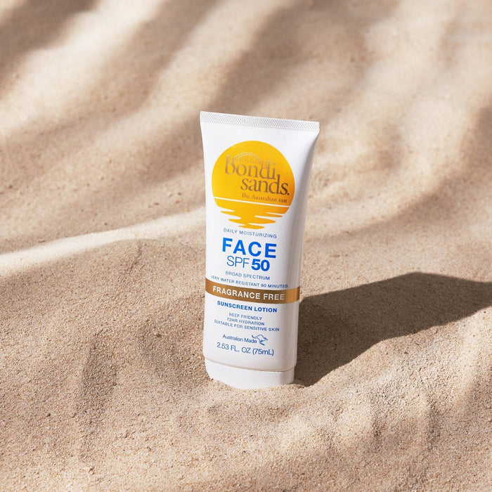 Bondi Sands Sunscreen Fragrance Free Face Lotion - SPF 50 - 2.53 fl oz