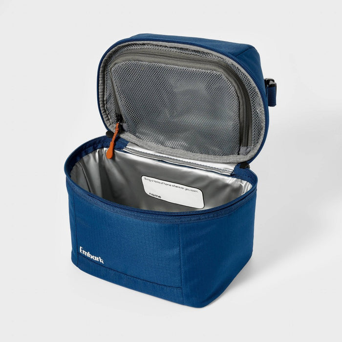 Dual-Compartment Lunch Bag Navy - Embark?
