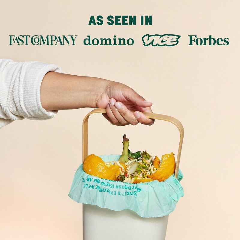 HoldOn Bags Compostable Small Space Trash Bags - 4 Gallon/30ct