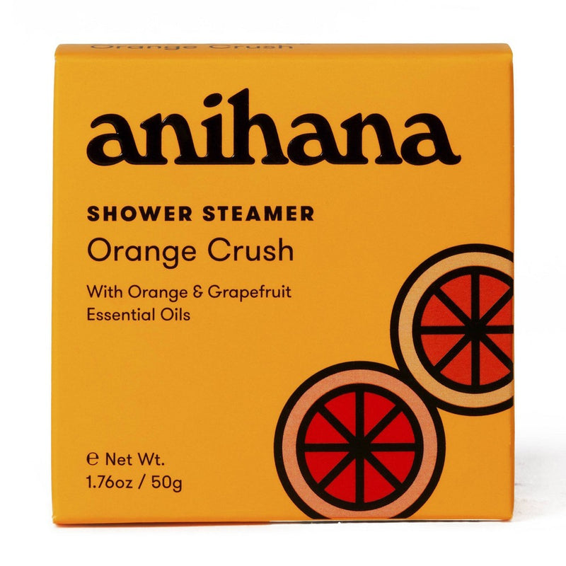 anihana Aromatherapy Essential Oil Orange Crush Grapefruit Shower Steamer - 1.76oz