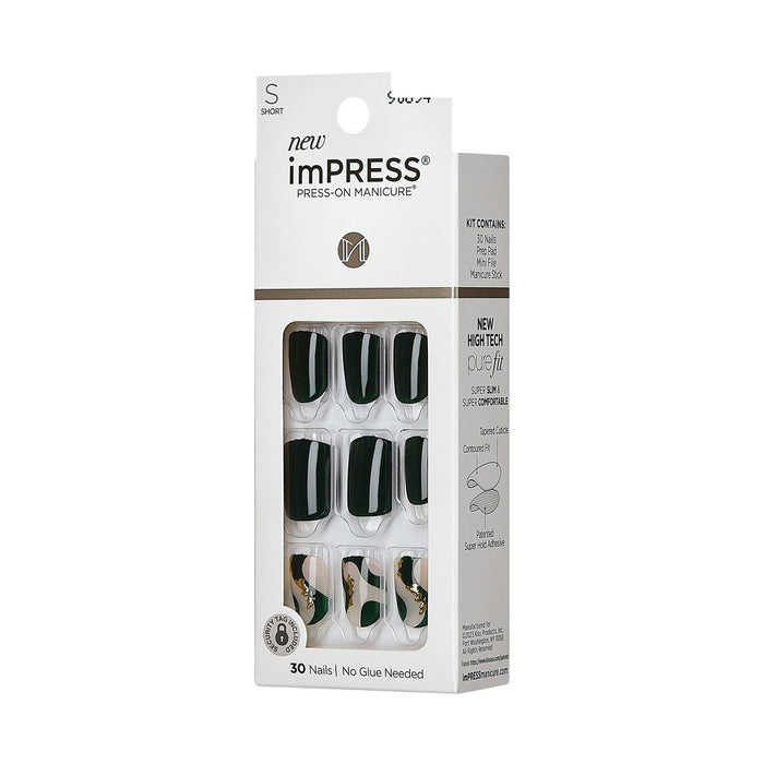 imPRESS Press-On Manicure Fake Nails - Time Lapse - 33ct