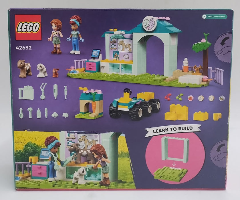 LEGO Friends Farm Animal Vet Clinic Pretend Play Toy 42632 SEE DETAILS