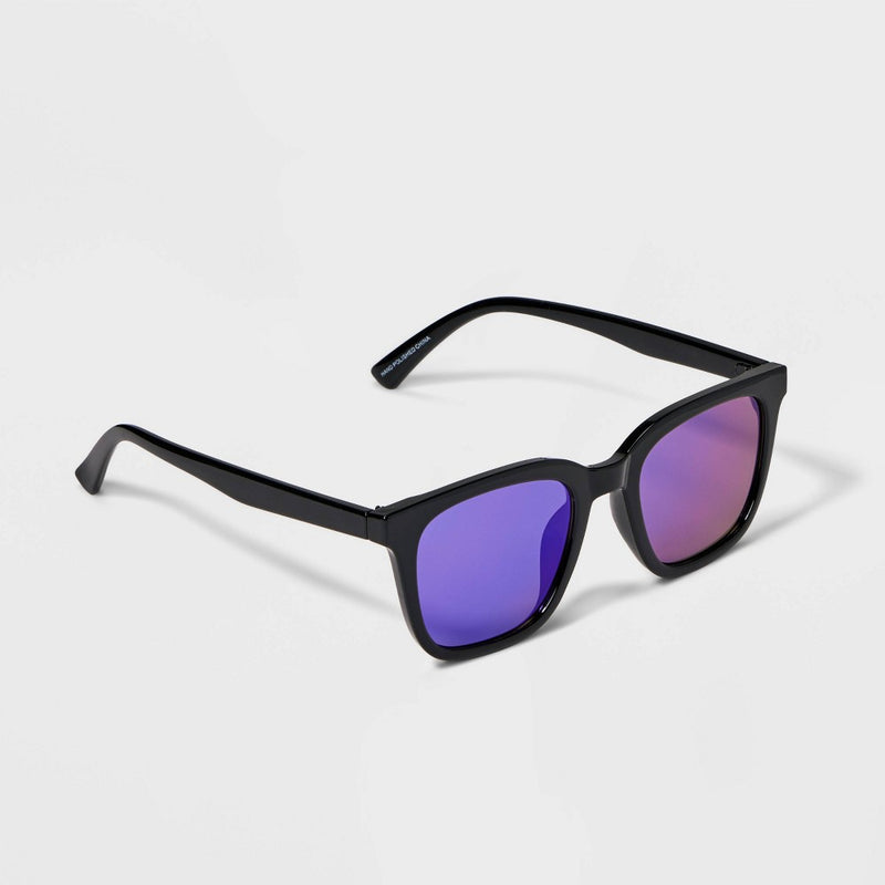 Boys' Square Sunglasses - Cat & Jack Black