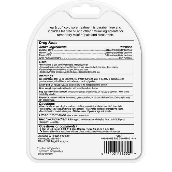 Cold Sore Treatment 0.07oz - up & up