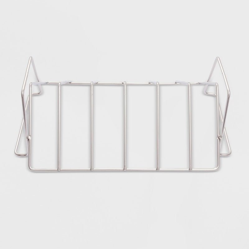 Char-Broil Grill Cookware Rib & Roast Rack - Silver