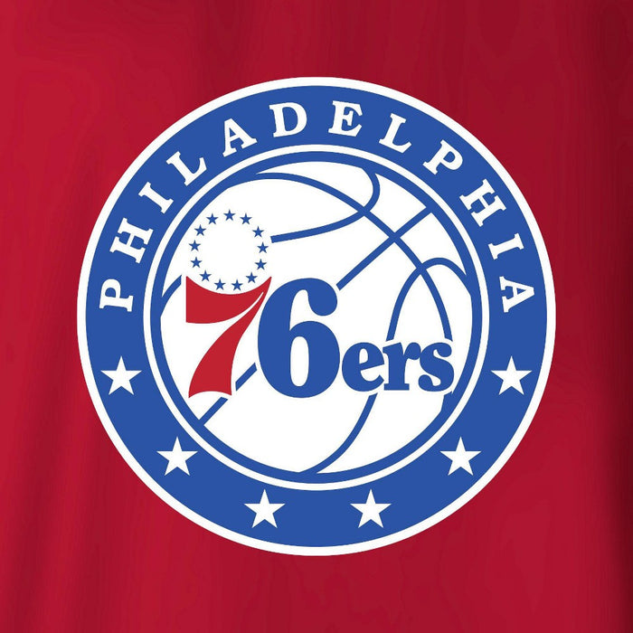 NBA Philadelphia 76ers Women's Dolman Short Sleeve T-Shirt - M