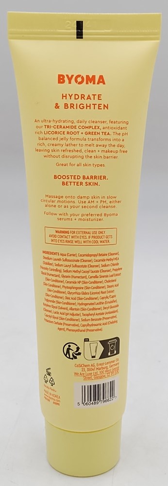BYOMA Creamy Jelly Face Cleanser - Unscented - 2 fl oz