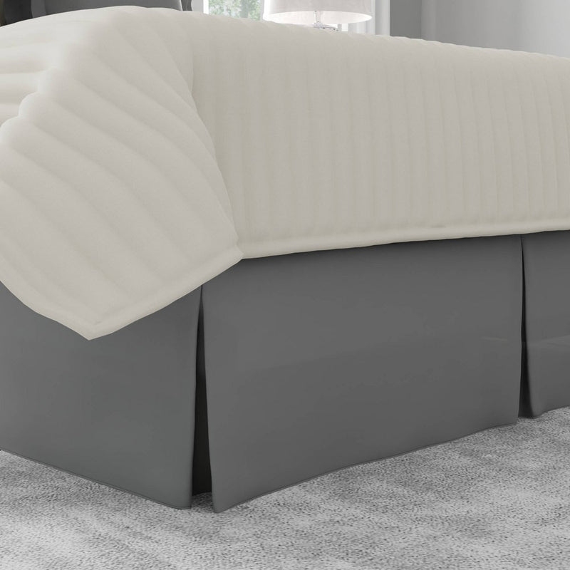 King Tailored Bedskirt Gray - Magic Skirt
