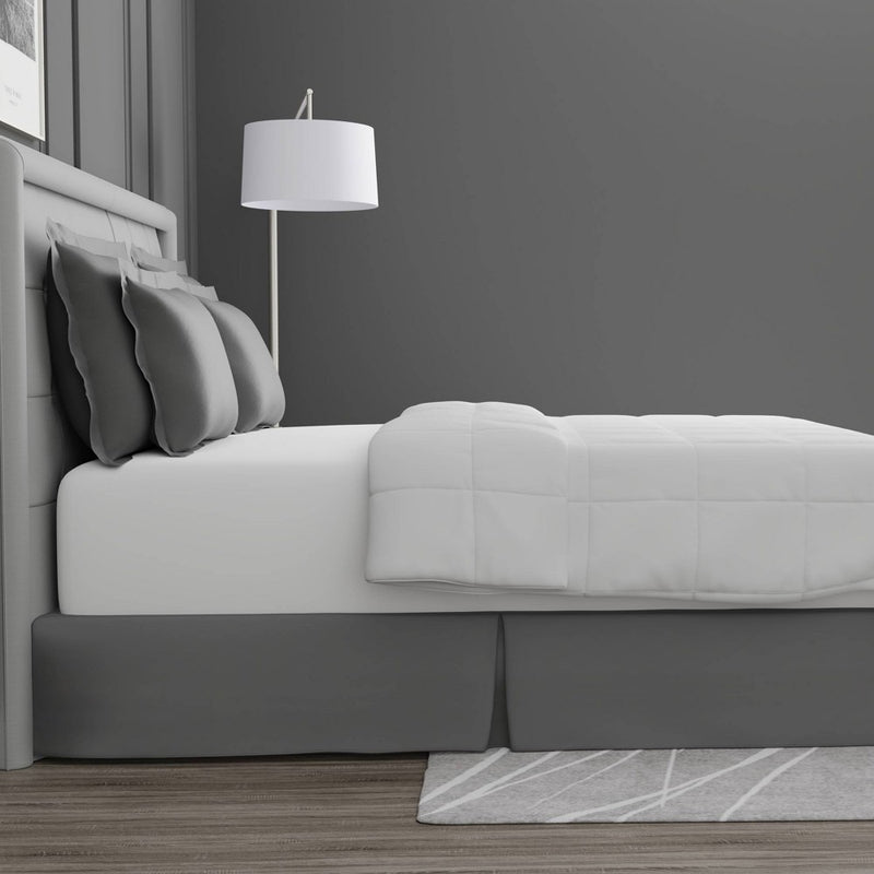 King Tailored Bedskirt Gray - Magic Skirt