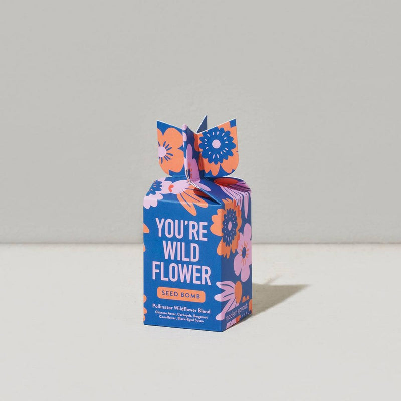 Modern Sprout Seed Bomb - You're Wild Flower