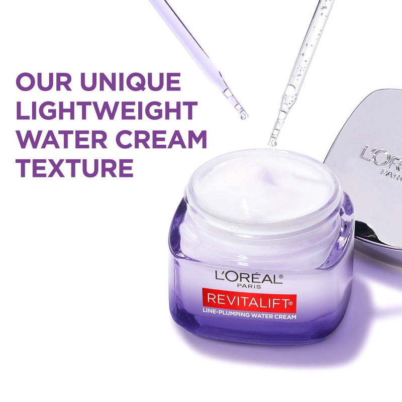 L'Oreal Paris Revitalift Hyaluronic Acid Plumping Hydrating Water Cream - 1.7oz