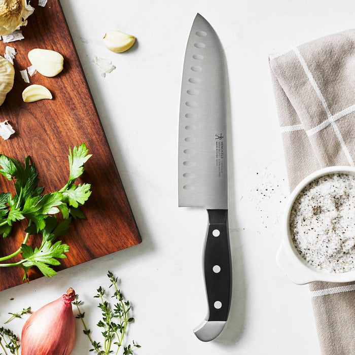 Henckels Statement 7" Santoku Knife Black