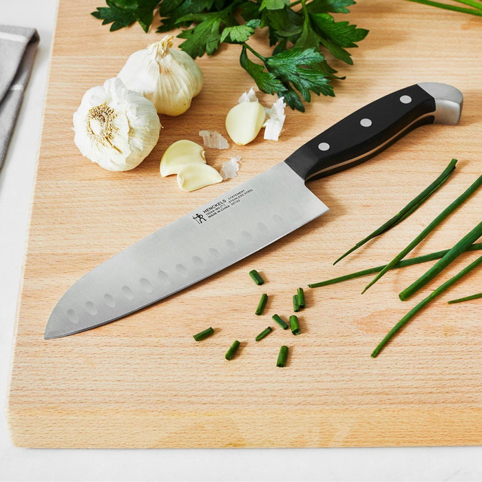Henckels Statement 7" Santoku Knife Black