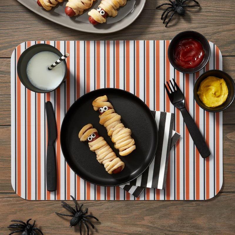Halloween Polypro Placemat 'Stripe' - Hyde & EEK! Boutique