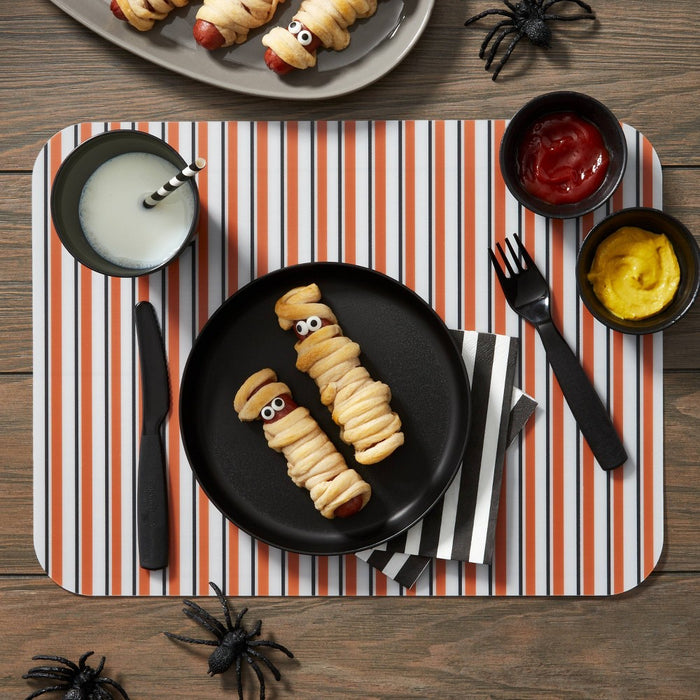 Halloween Polypro Placemat 'Stripe' - Hyde & EEK! Boutique
