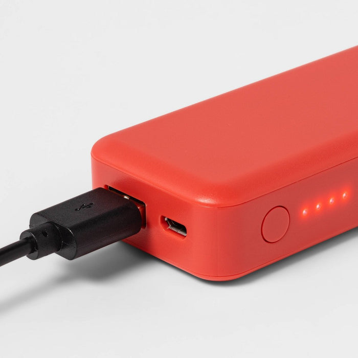 4000mAh Power Bank - heyday Vibrant Coral