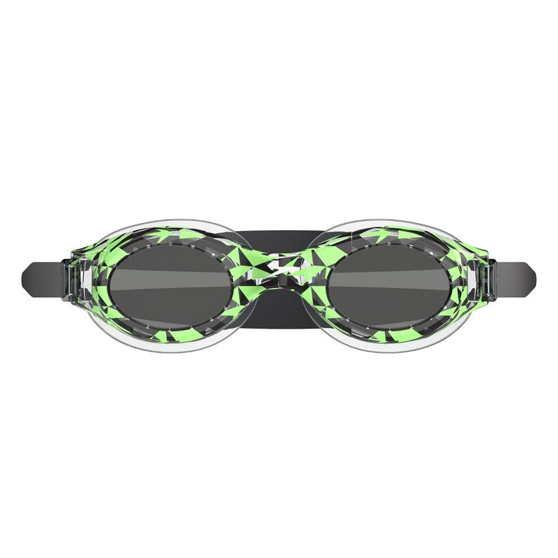 Speedo Jr Glide Print Swim Goggles - Lime/Black Geo