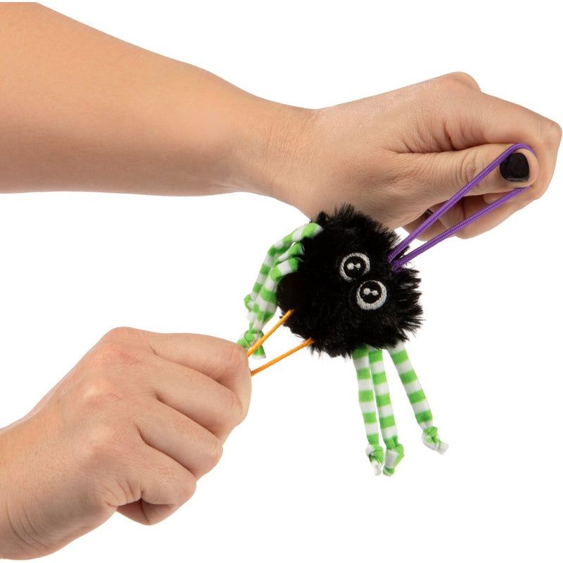 SmartyKat Soarin' Spider Launcher Cat Toy - Green/Black