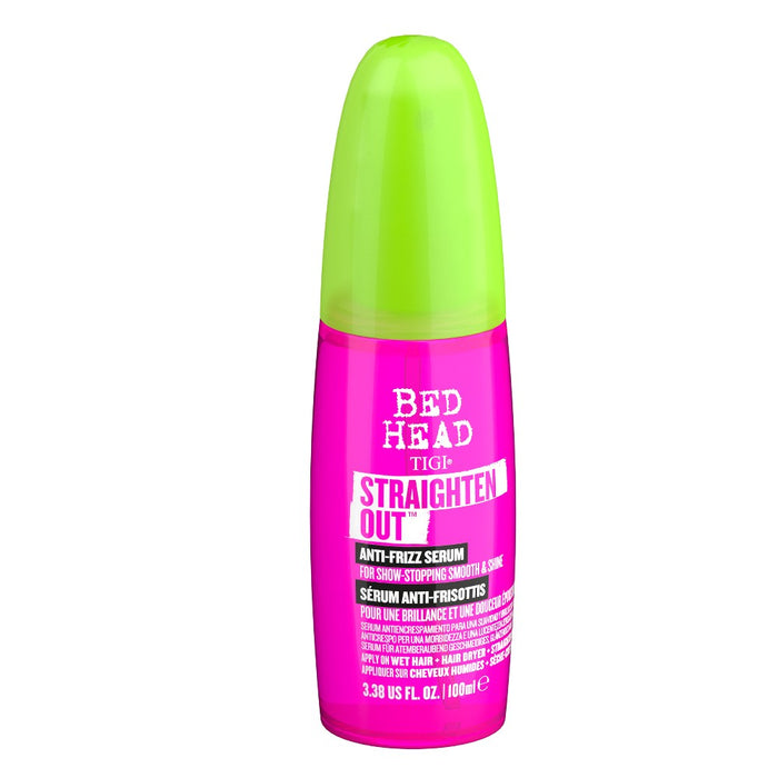 TIGI Bed Head Straighten Out Anti Frizz Serum for Smooth Shiny Hair - 3.38 fl oz