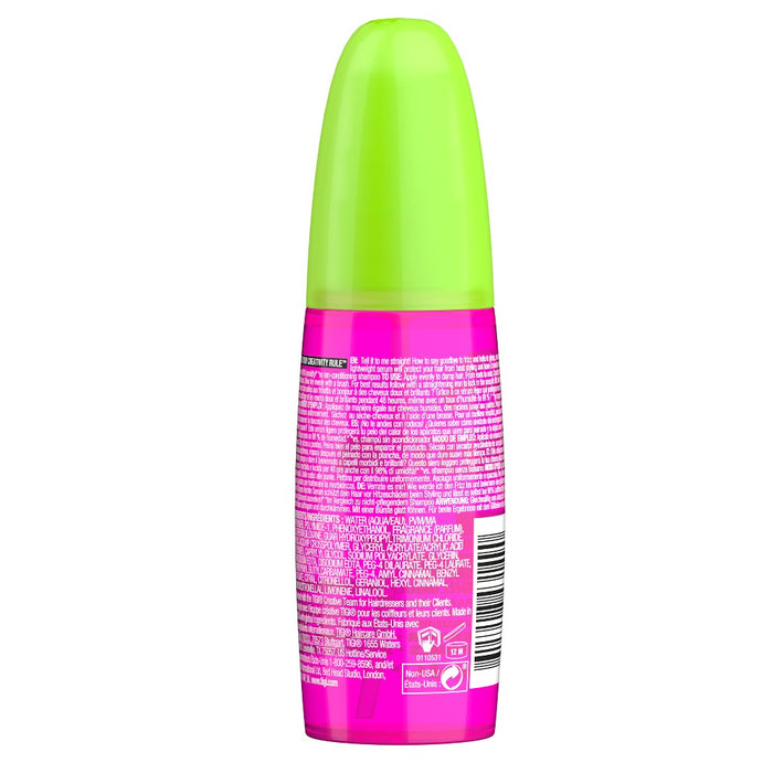 TIGI Bed Head Straighten Out Anti Frizz Serum for Smooth Shiny Hair - 3.38 fl oz