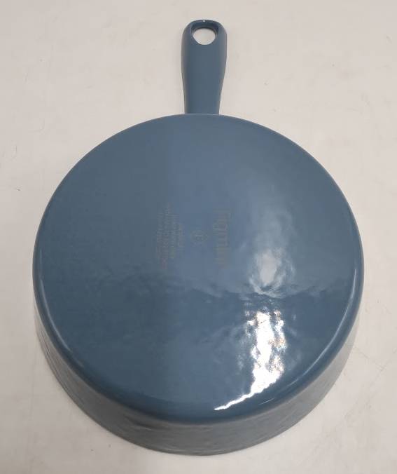 6" Enameled Cast Iron Skillet Blue - Figmint