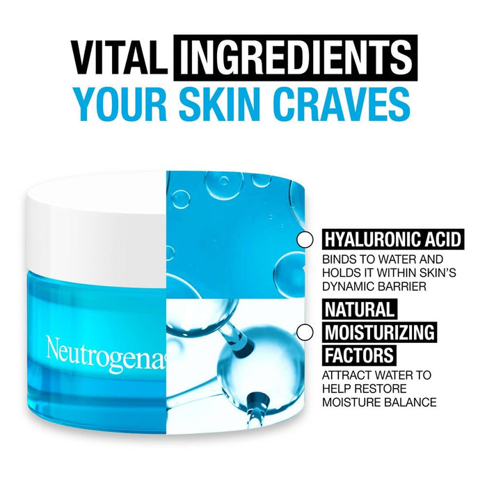Neutrogena Hydro Boost Water Gel Moisturizer with Hyaluronic Acid - Fragrance Free - 0.5 fl oz
