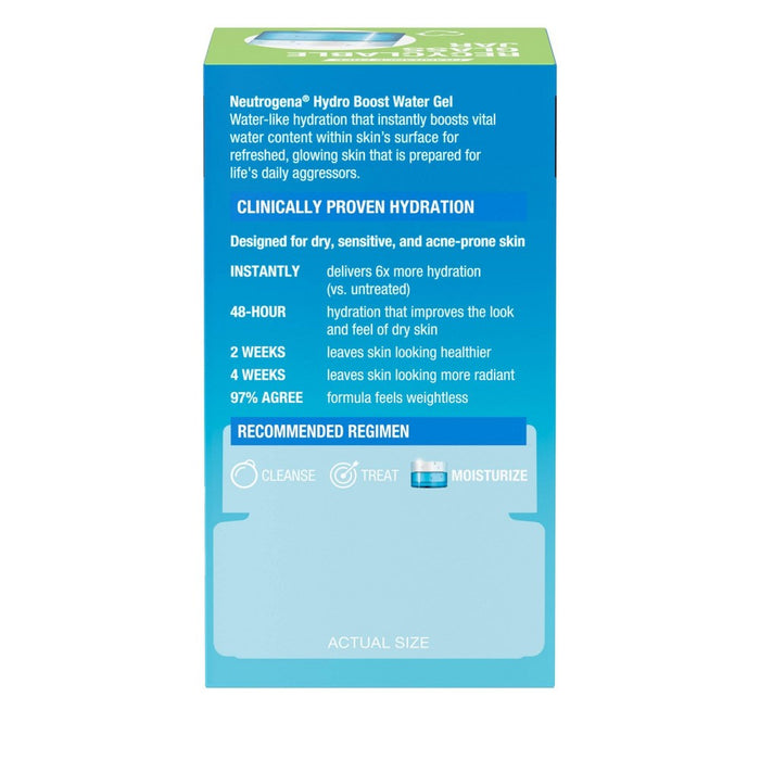 Neutrogena Hydro Boost Water Gel Moisturizer with Hyaluronic Acid - Fragrance Free - 0.5 fl oz