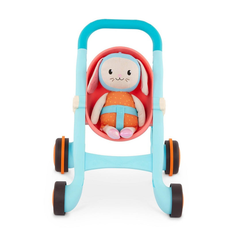 B. play Toy Stroller & Plush Bunny Happy Strolling