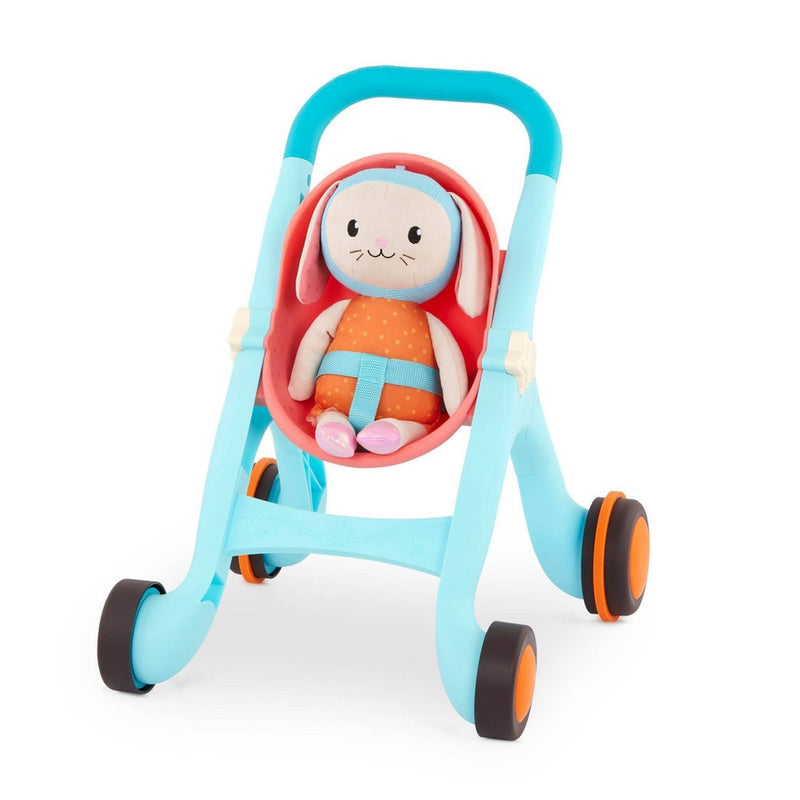B. play Toy Stroller & Plush Bunny Happy Strolling