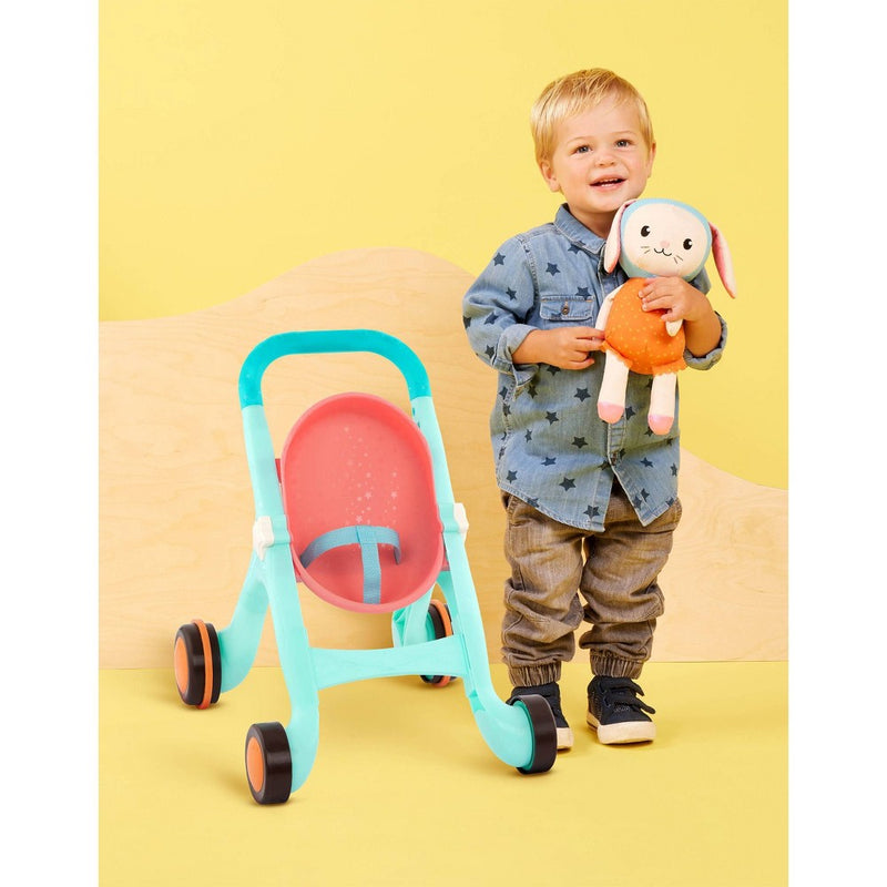 B. play Toy Stroller & Plush Bunny Happy Strolling