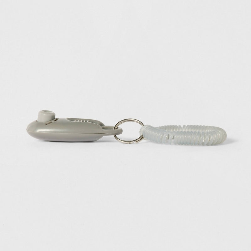 Dog Training Clicker - Boots & Barkley - Gray