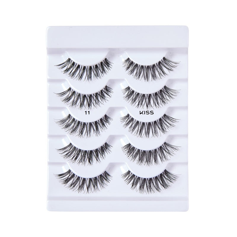 KISS So Wispy False Eyelashes - Multipack #11 - 5 Pairs