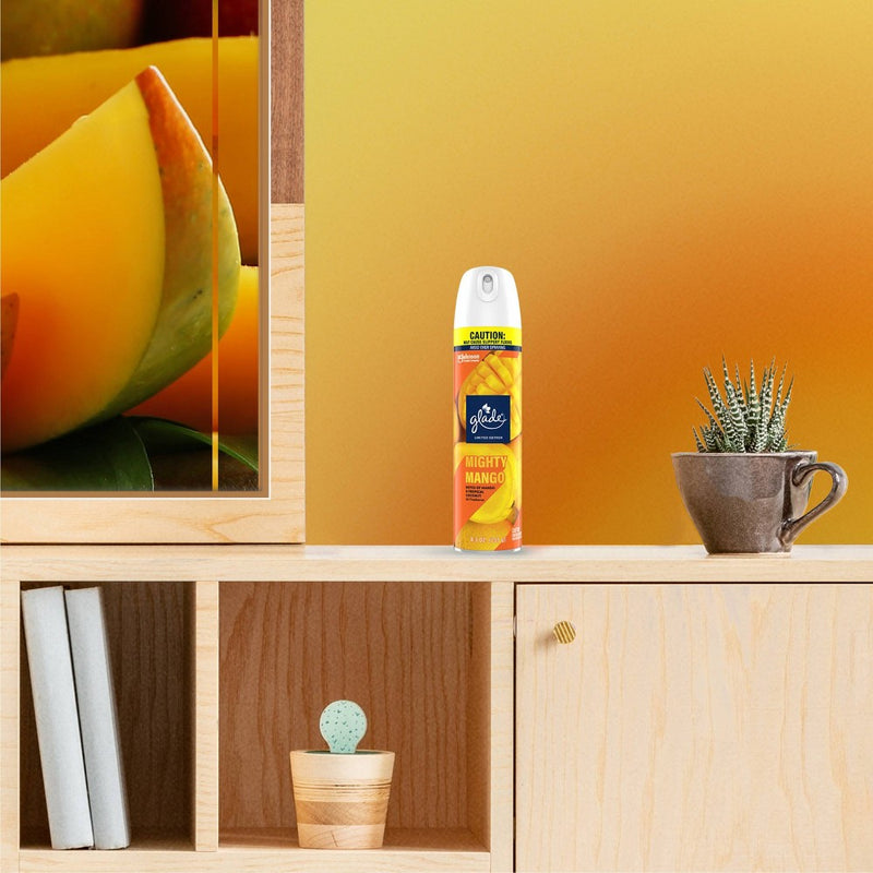 Glade Aerosol Room Spray Air Freshener - Mighty Mango - 8.3oz