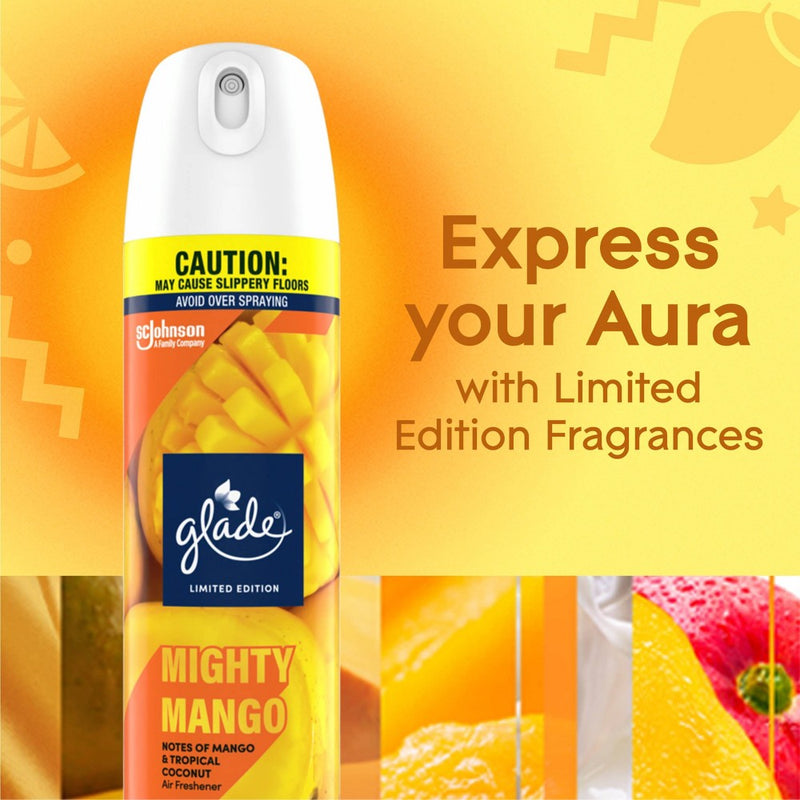 Glade Aerosol Room Spray Air Freshener - Mighty Mango - 8.3oz