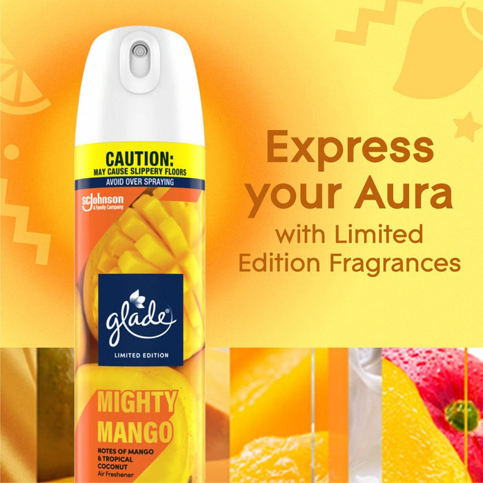 Glade Aerosol Room Spray Air Freshener - Mighty Mango - 8.3oz