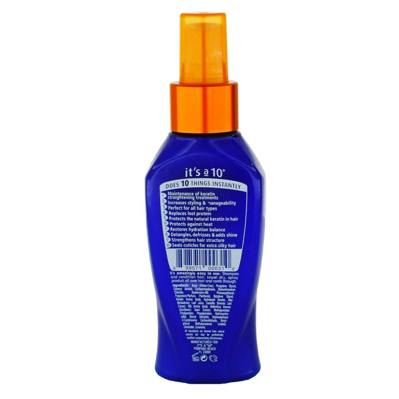 It's a 10 Miracle plus Keratin Leave In Conditioner - 4 fl oz
