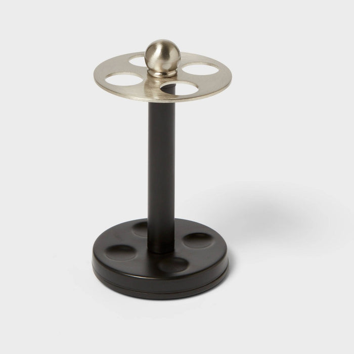 Toothbrush Holder Black Metal - Threshold