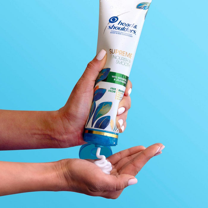 Head & Shoulders Supreme Nourish & Smooth Hair & Scalp Anti-Dandruff Conditioner for Relief from Itchy & Dry Scalp - 9.4 fl oz