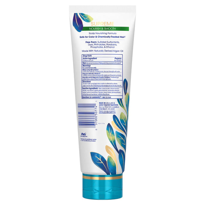 Head & Shoulders Supreme Nourish & Smooth Hair & Scalp Anti-Dandruff Conditioner for Relief from Itchy & Dry Scalp - 9.4 fl oz
