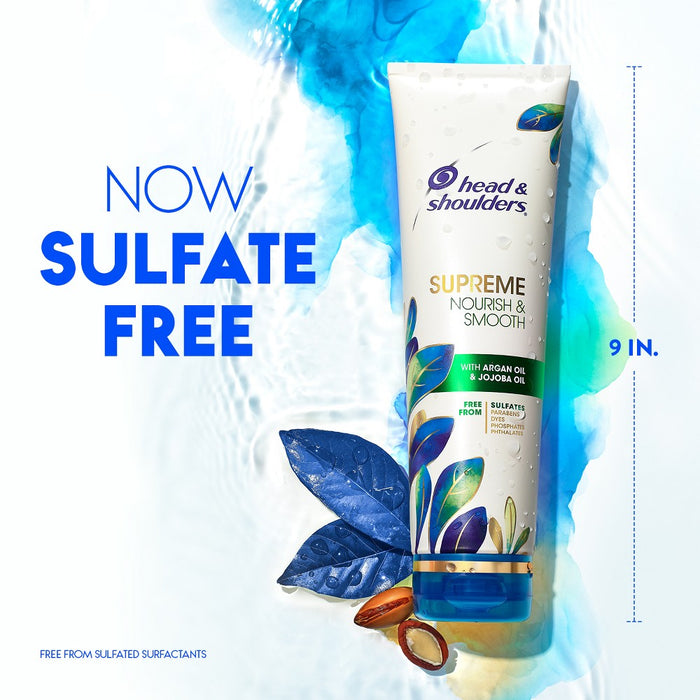 Head & Shoulders Supreme Nourish & Smooth Hair & Scalp Anti-Dandruff Conditioner for Relief from Itchy & Dry Scalp - 9.4 fl oz