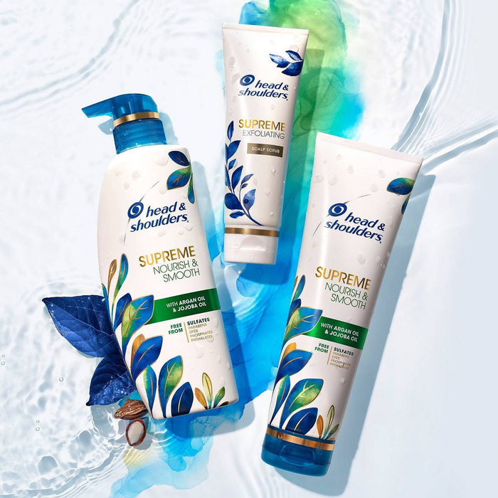 Head & Shoulders Supreme Nourish & Smooth Hair & Scalp Anti-Dandruff Conditioner for Relief from Itchy & Dry Scalp - 9.4 fl oz
