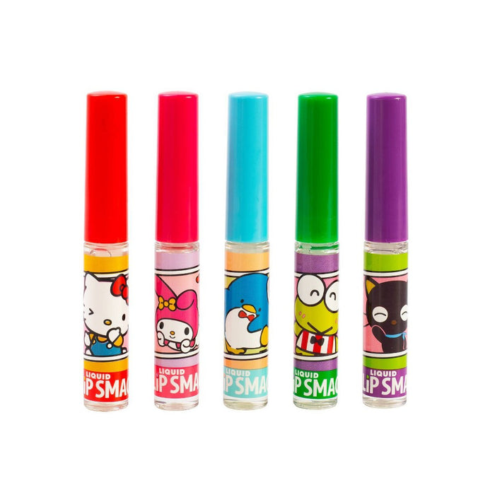 Lip Smacker Hello Kitty Liquid Lip Makeup Party Pack - Dark Pink - 0.45 fl oz/5pc