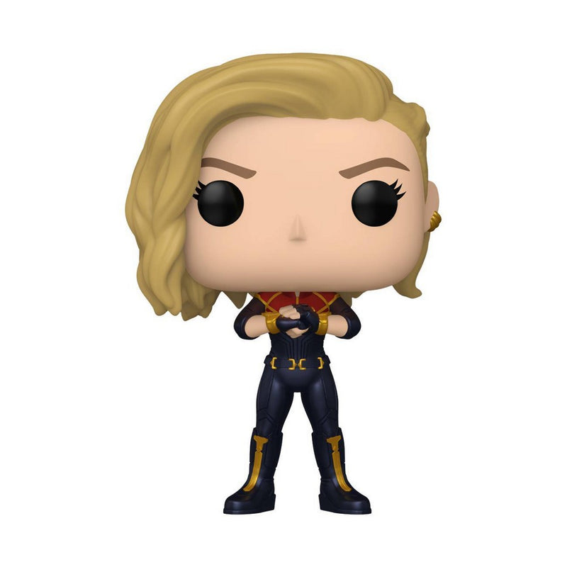 Funko POP! Vinyl: The Marvels - Captain Marvel Bobble Head (Target Exclusive)