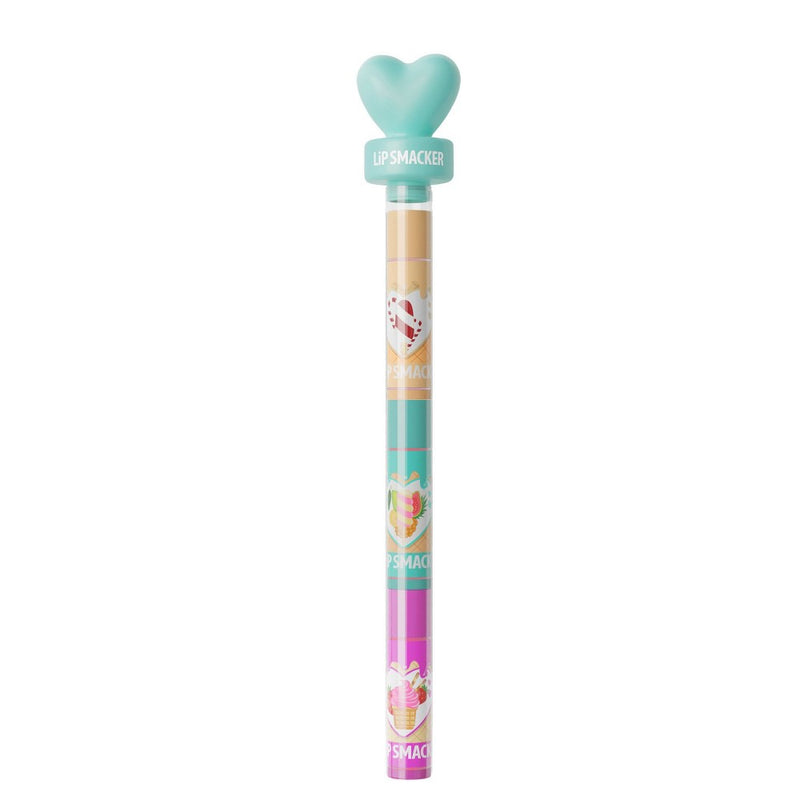 Lip Smacker Lip Balm Heart Toppers - Teal - 1.3oz/3pc