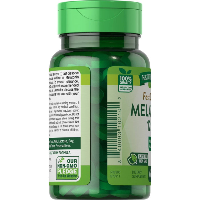 Nature's Truth Melatonin Fast Dissolve Tablets - Berry - 60ct