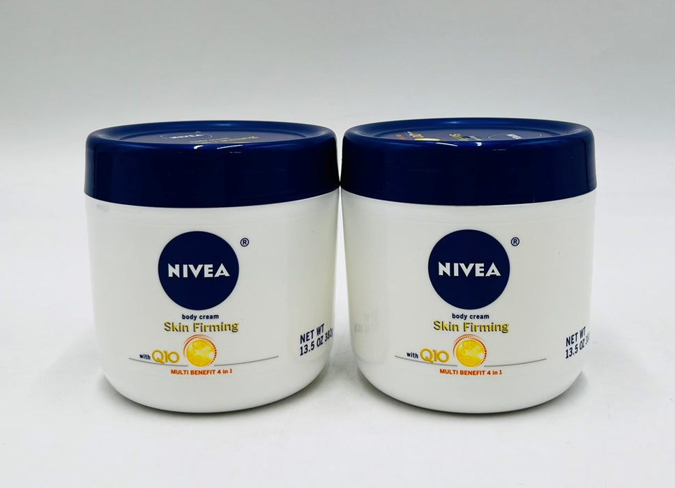 2 PACK! NIVEA Skin Firming Hydration Cream Scented - 13.5oz